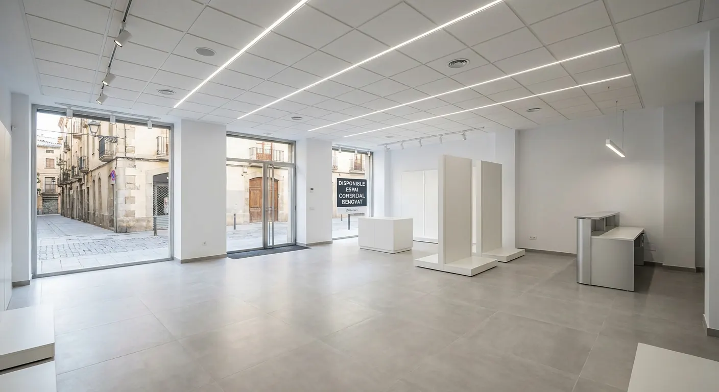 Reforma de local comercial en Manresa